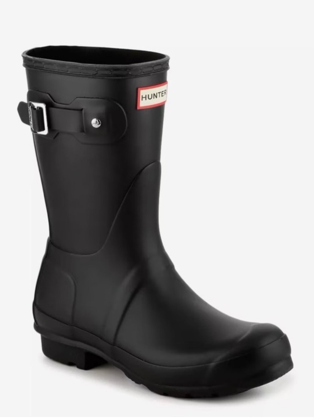 Hunter Black Original Short Rain Boot